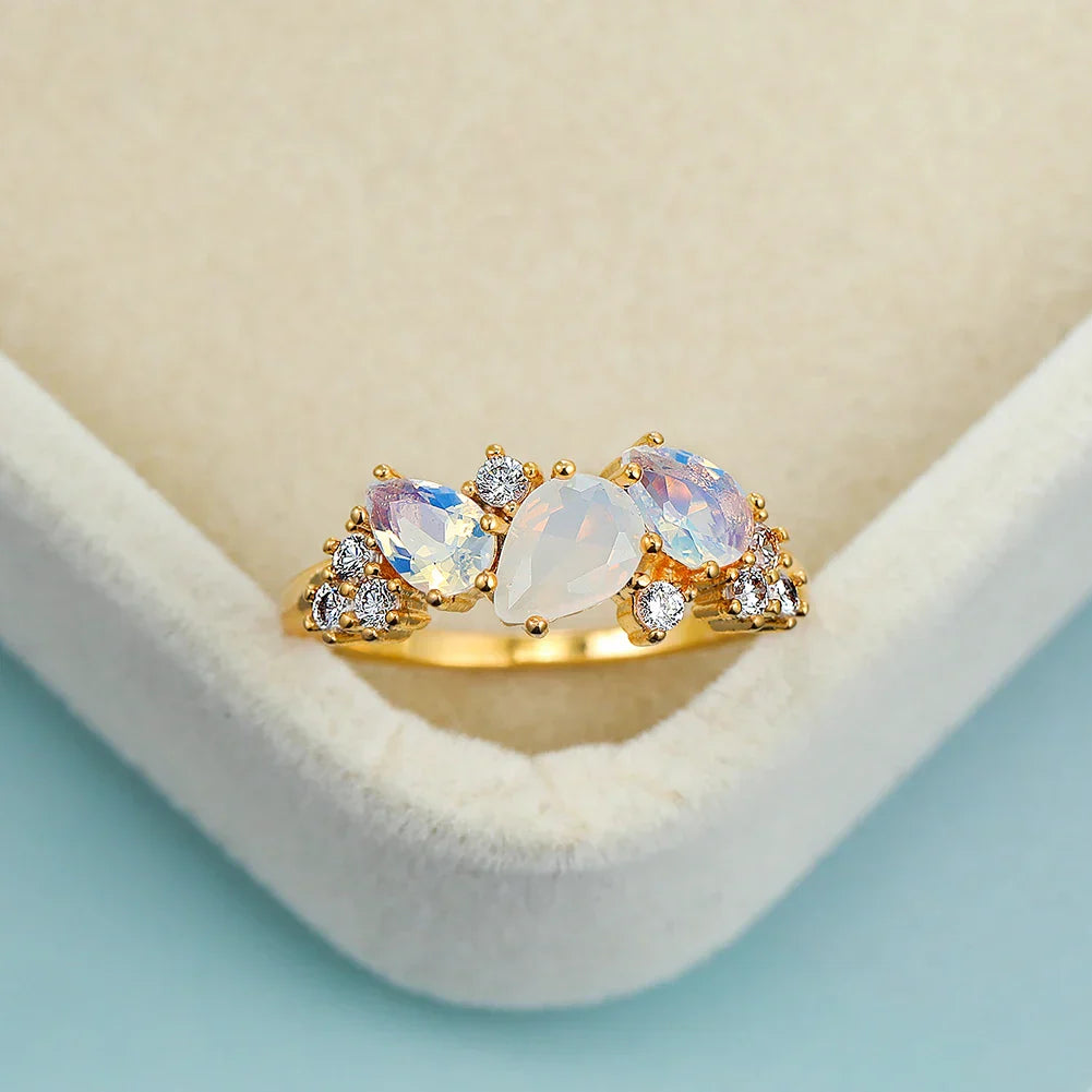 Alina – Ring Kaskade aus Sterlingsilber