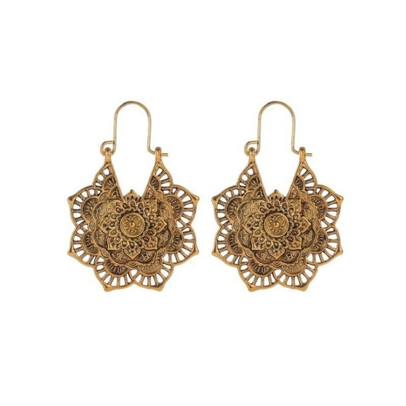 Lyana – Ohrringe Mandala Lotus
