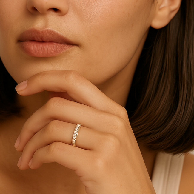 Alleria – Eleganter Goldring