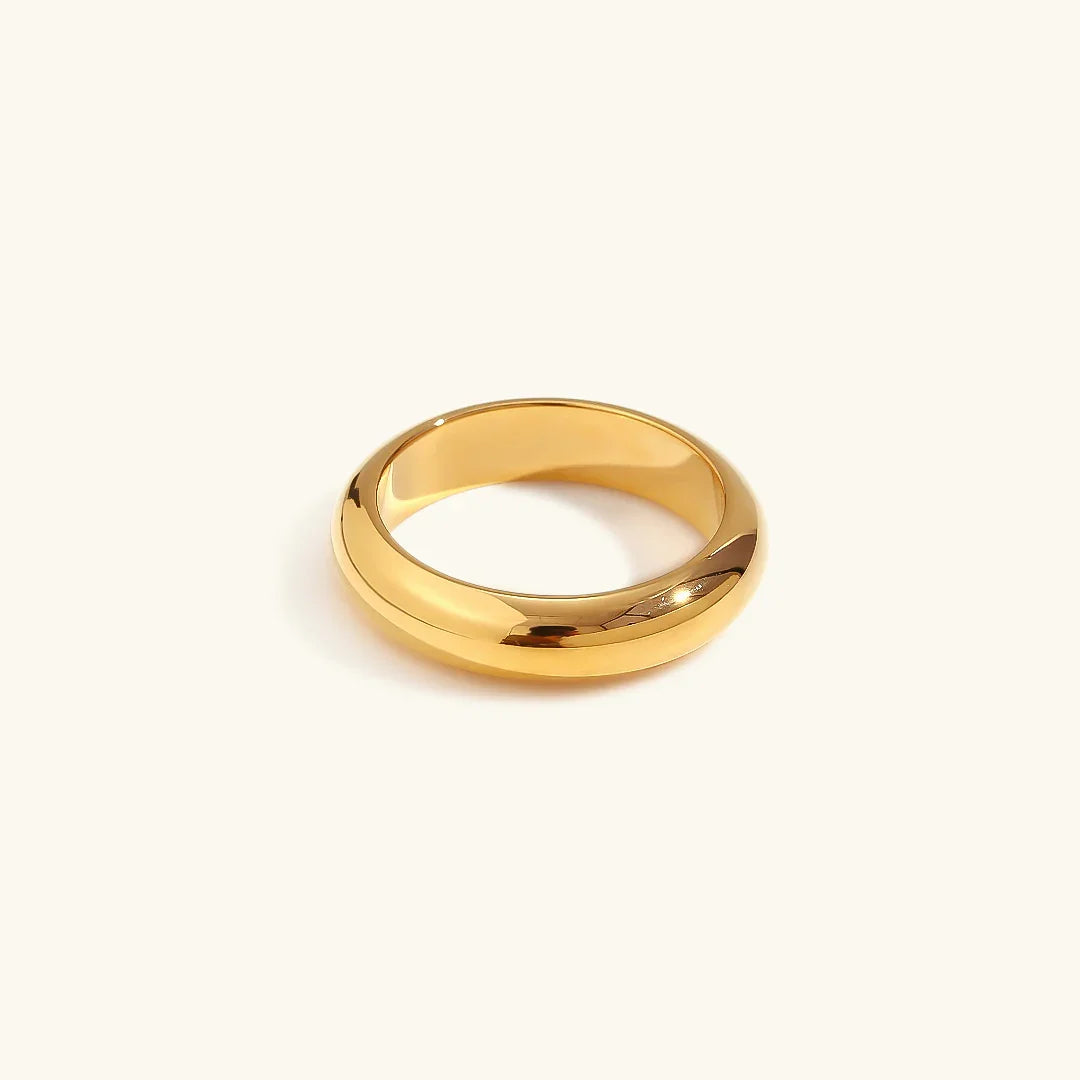 Yorina – Moderner Goldener Ring