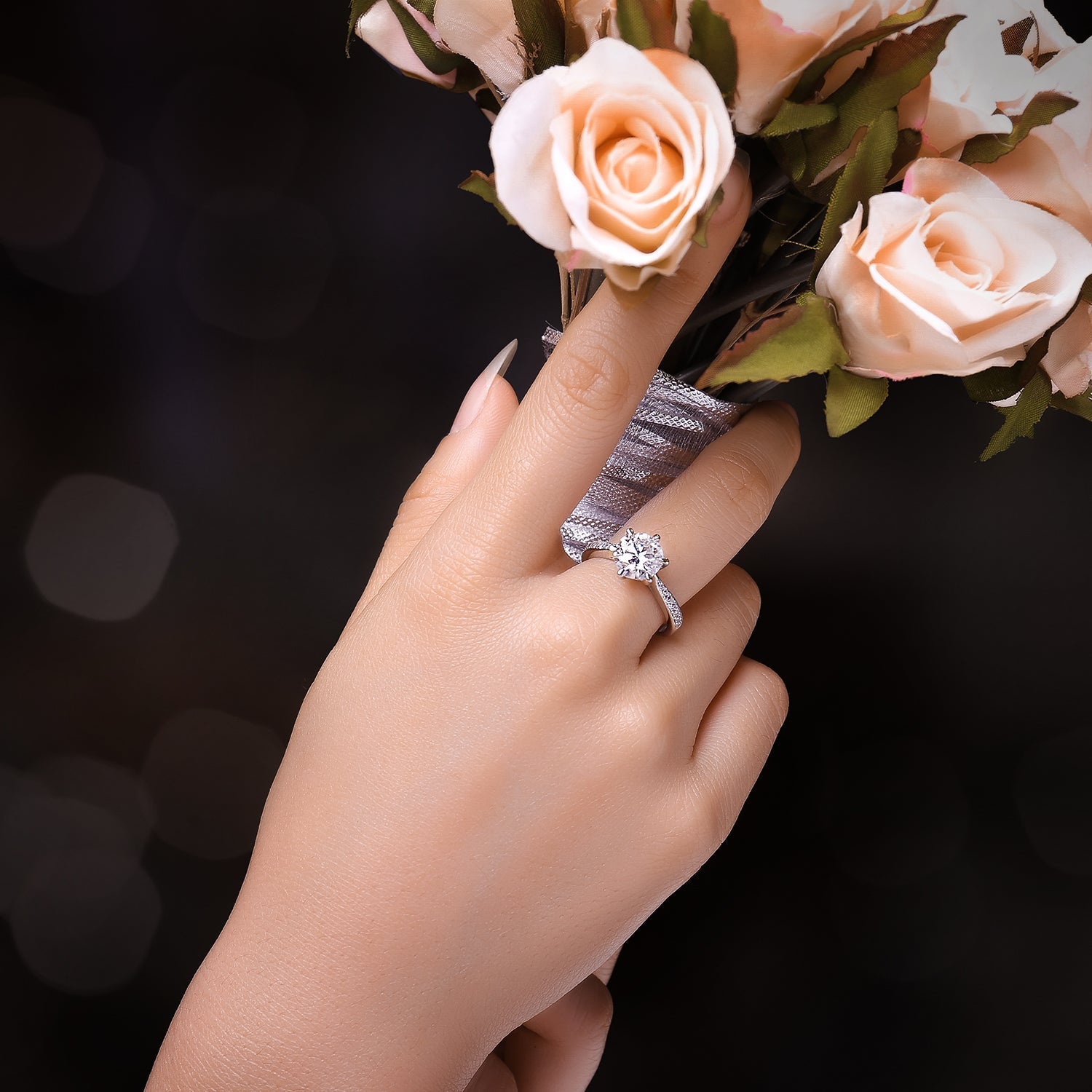 Brianna – Klassischer Silberring Pure Eleganz