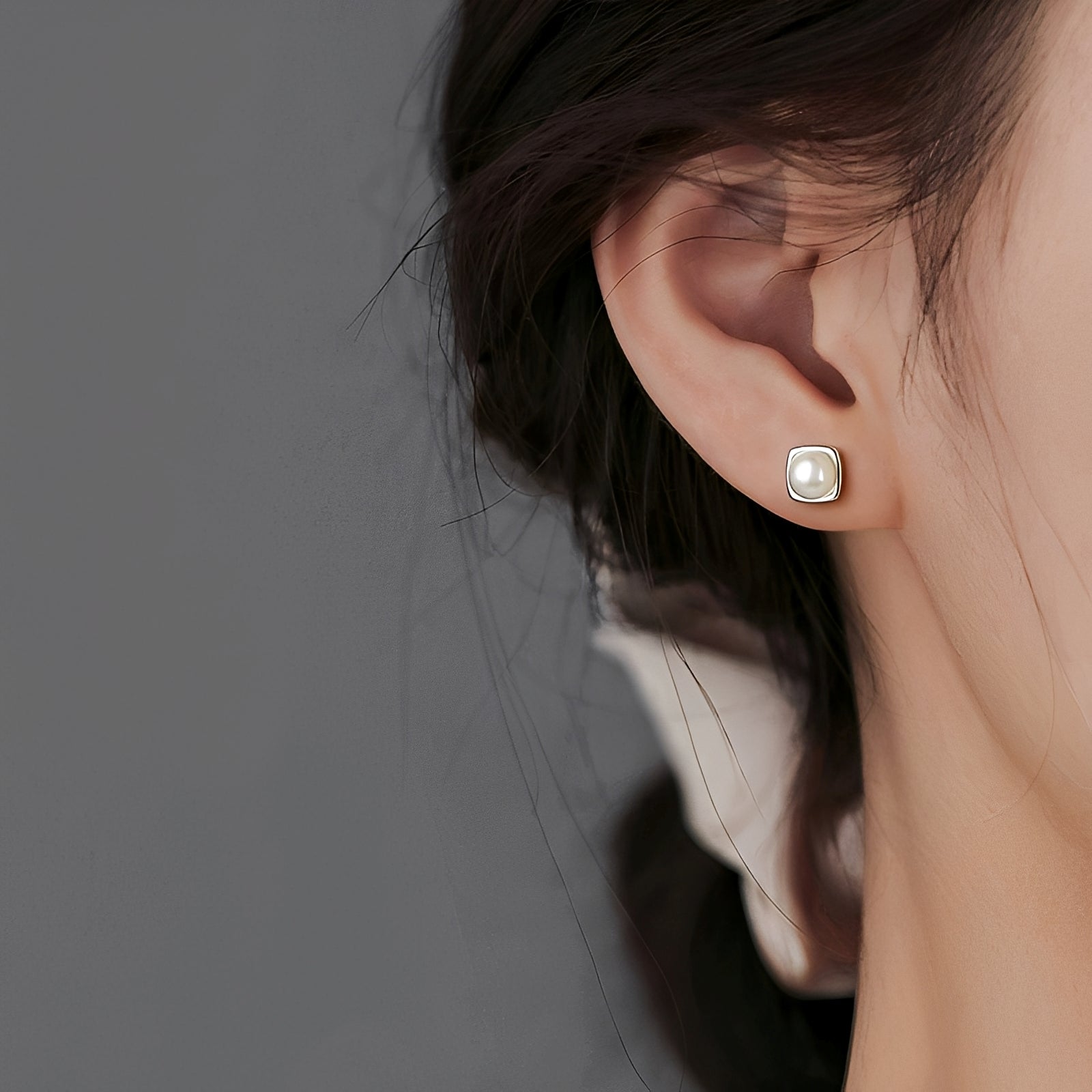 Nerea – Minimalistische Perlenohrringe
