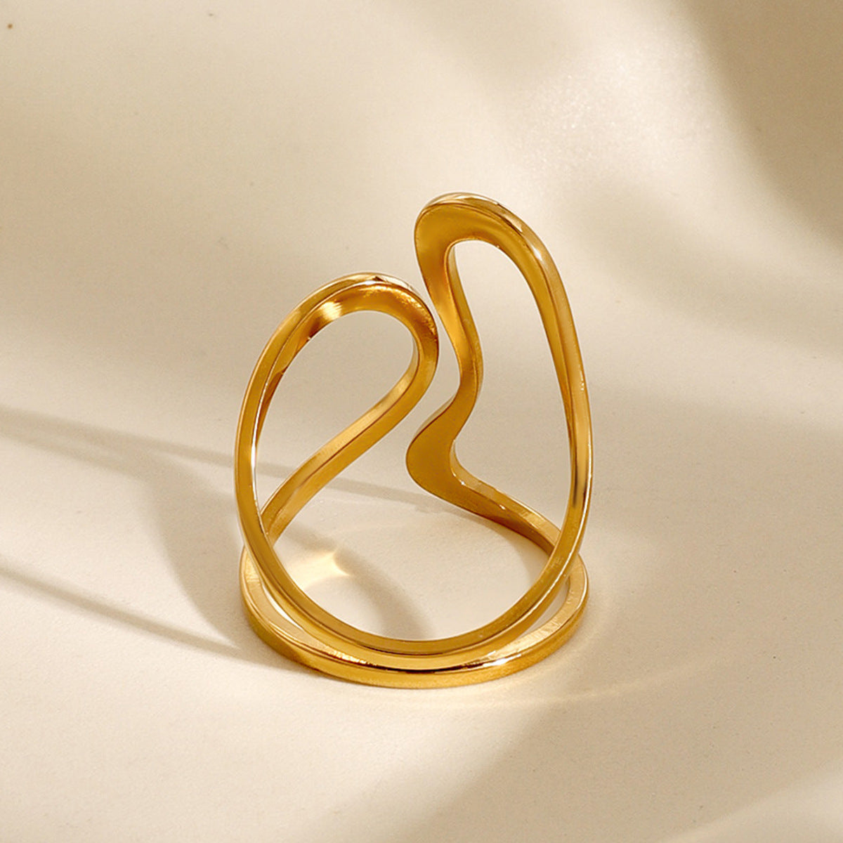 Melina – Ring Mosaik Gold