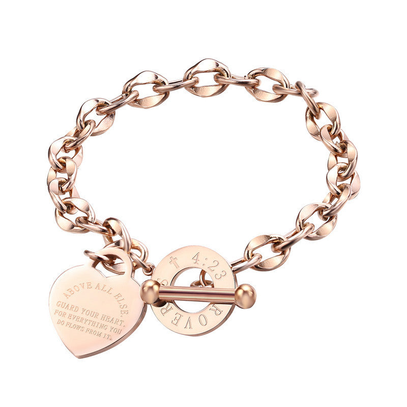 Alessia – Armband Frau Trend aus Titanstahl