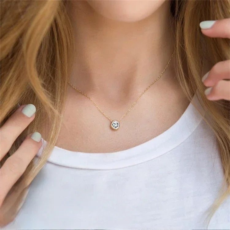 Daniella – Kette Gold mit Symbolischem Stein