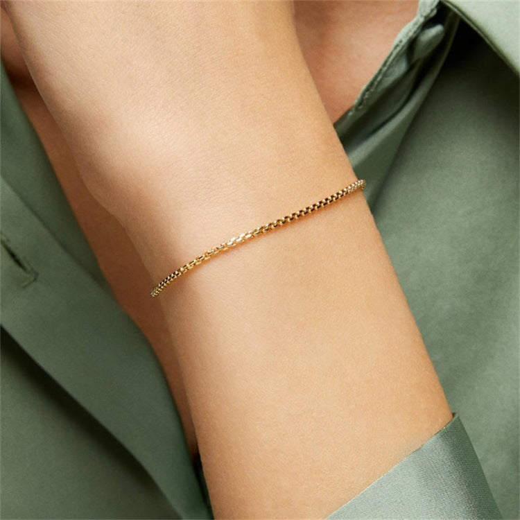 Victoria – Armband Kette Gold