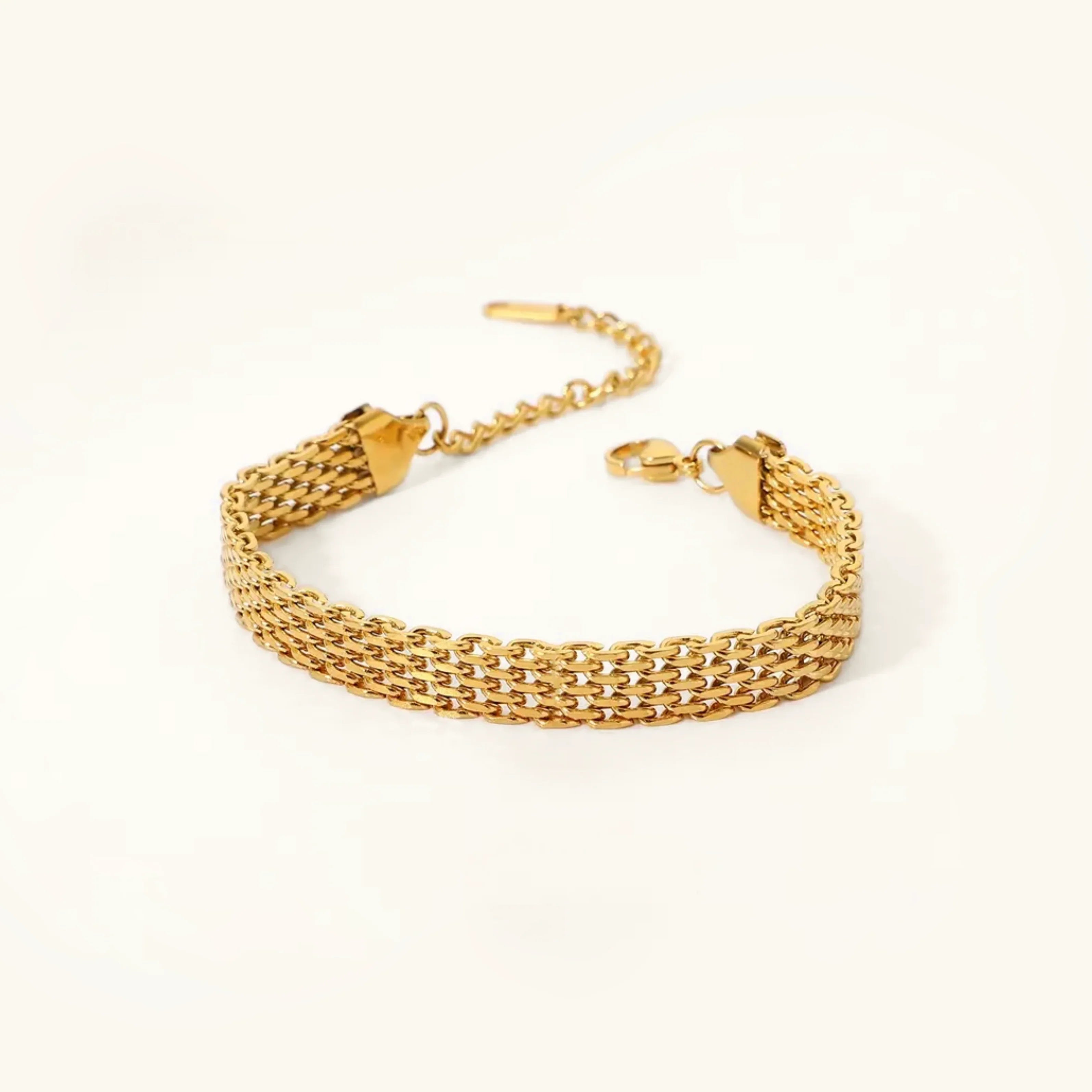 Imara – Armband Kette aus feinem Gold