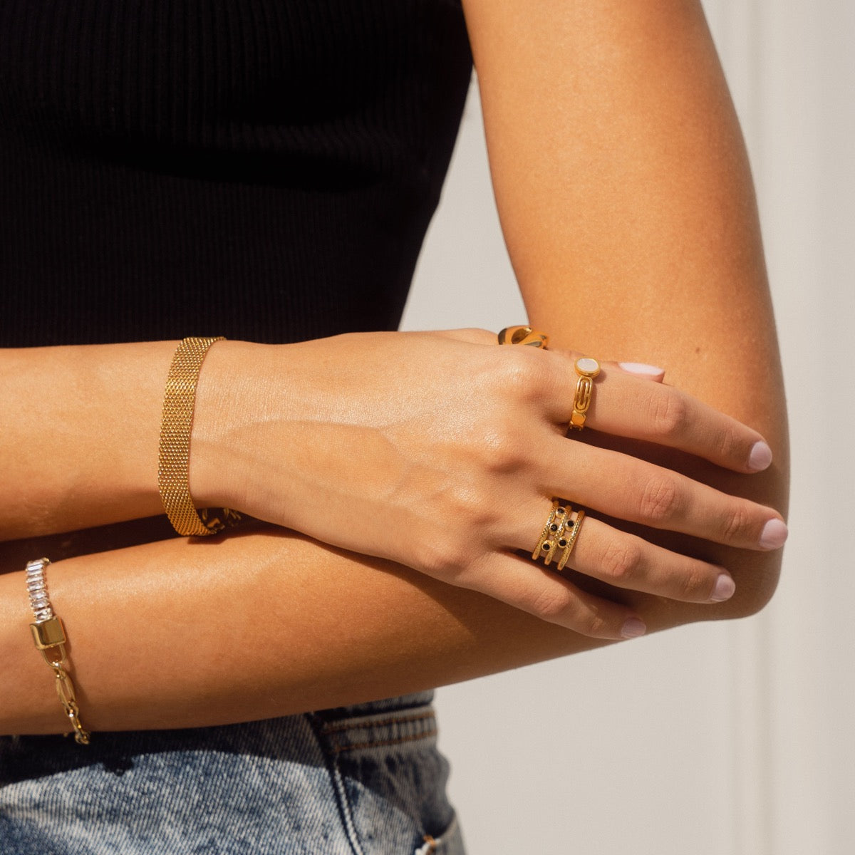 Adelina – Armband Kette mit Schließe