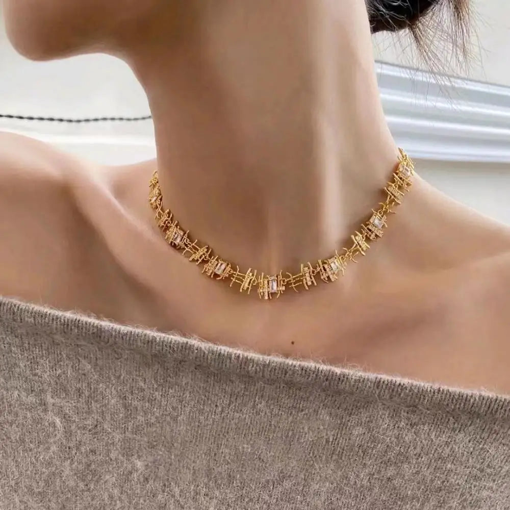 Melissa – Ensemble von Vintage-Gewebten Schmuck