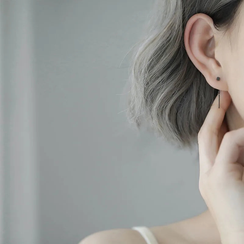 Kaelen – Ohrringe Würfel und Elegante Quasten