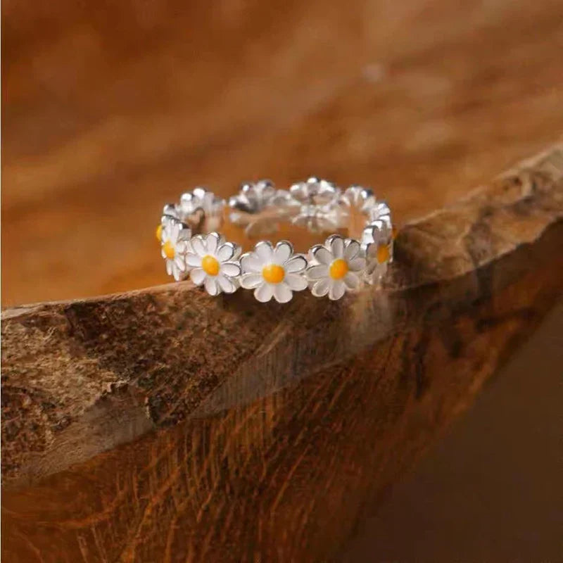 Daiselle – Ring Margerite Sonne Elegant