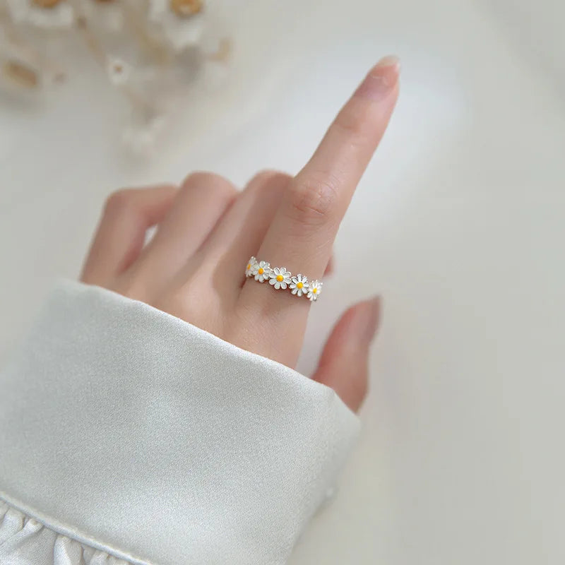 Daiselle – Ring Margerite Sonne Elegant