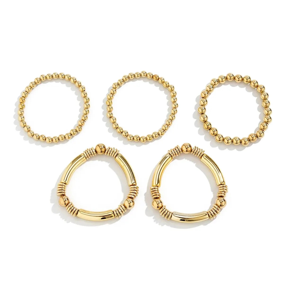 Mira – Set aus 5 stapelbaren Perlenarmbändern