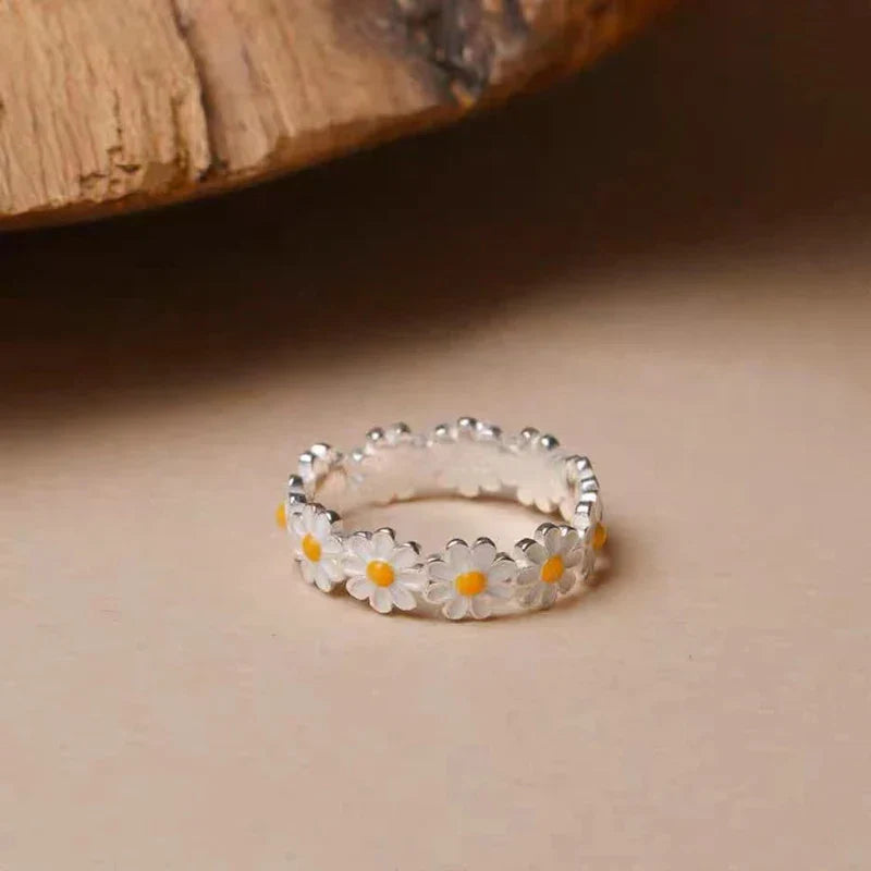 Daiselle – Ring Margerite Sonne Elegant