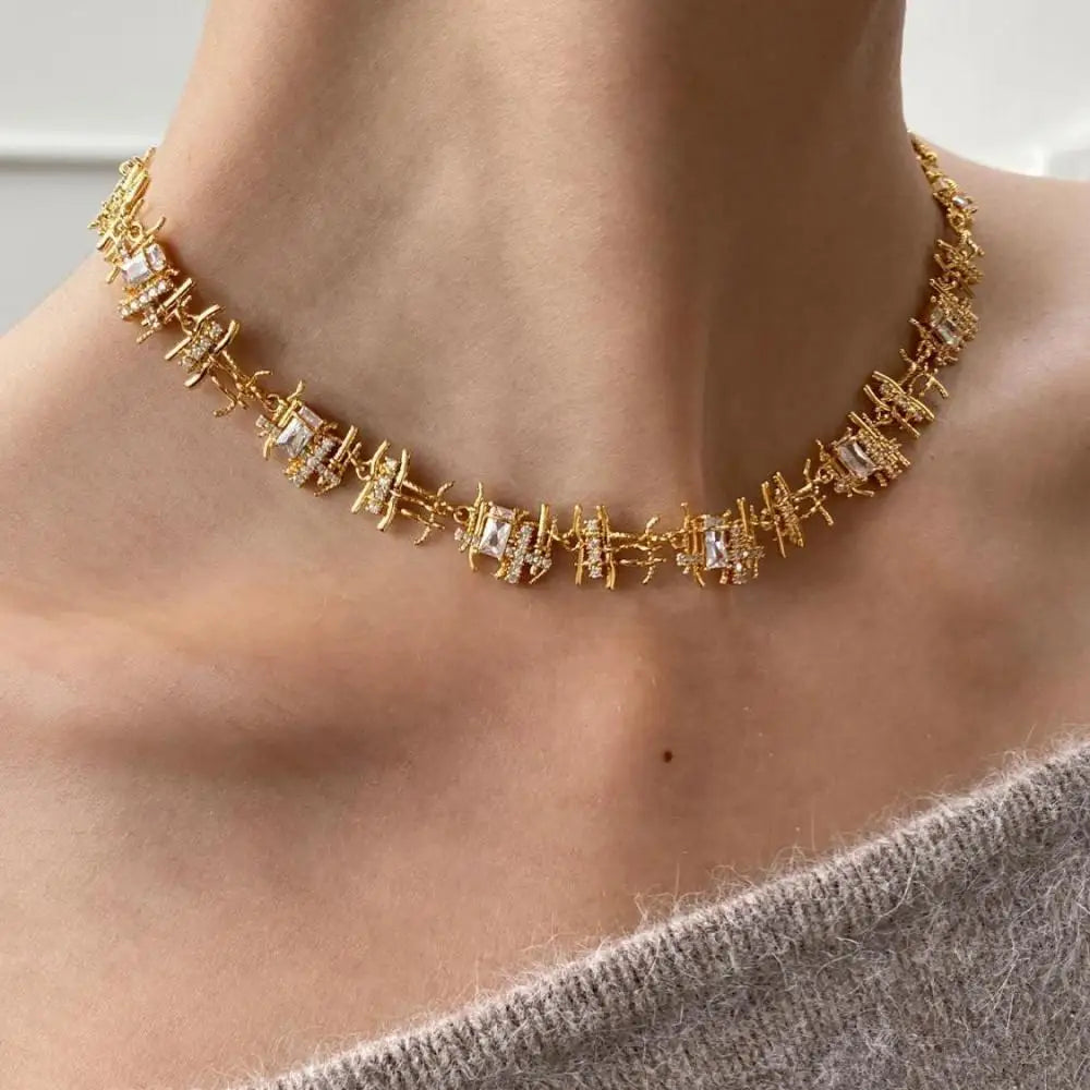 Melissa – Ensemble von Vintage-Gewebten Schmuck