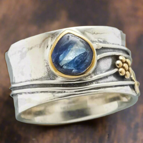 Bree – Boho-Ring mit Edelstein