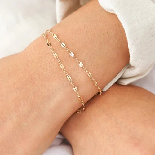 Amara – Armband Kette aus Gold