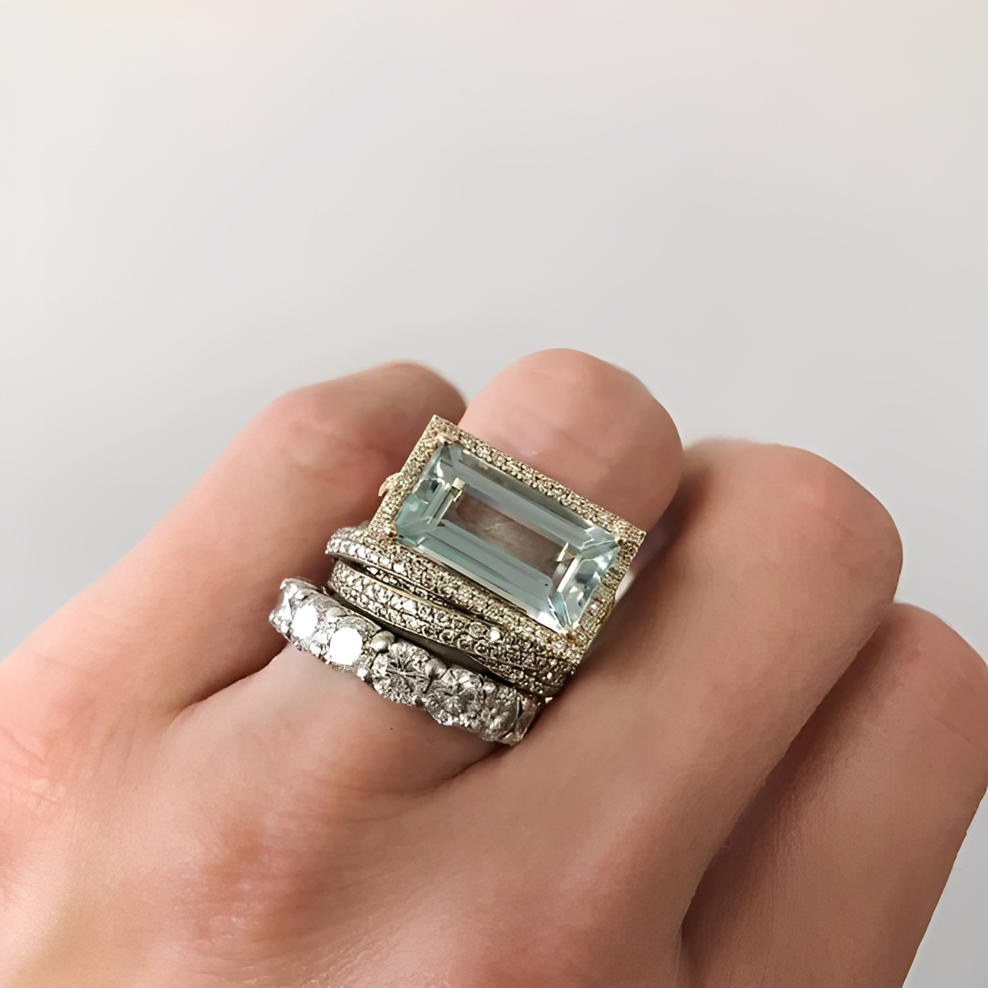 Ailyn – Set Ringe Silber Vintage