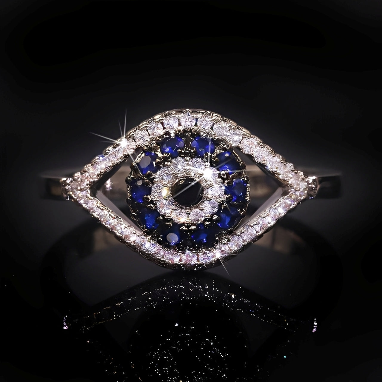 Eleni – Schutzring Blaues Auge Matiasma