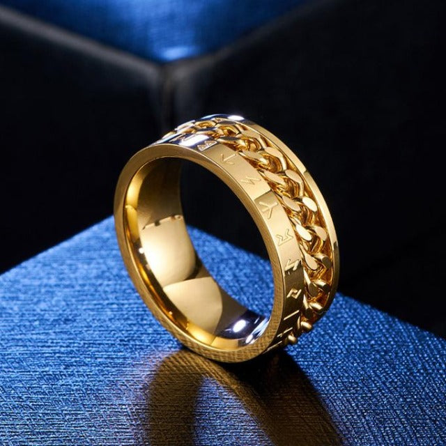 Eirik – Nordischer Wikinger-Ring in 3 Farben