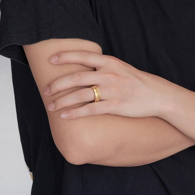 Eirik – Nordischer Wikinger-Ring in 3 Farben