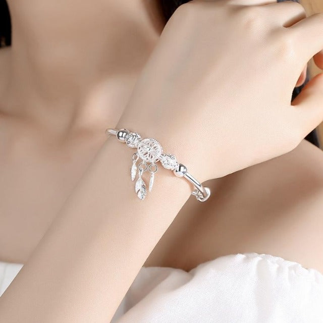 Aylen – Armband Traumfänger aus Feinsilber