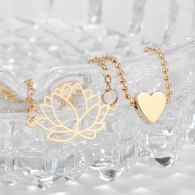 Ayumi – Armband Lotusblume Spirituell