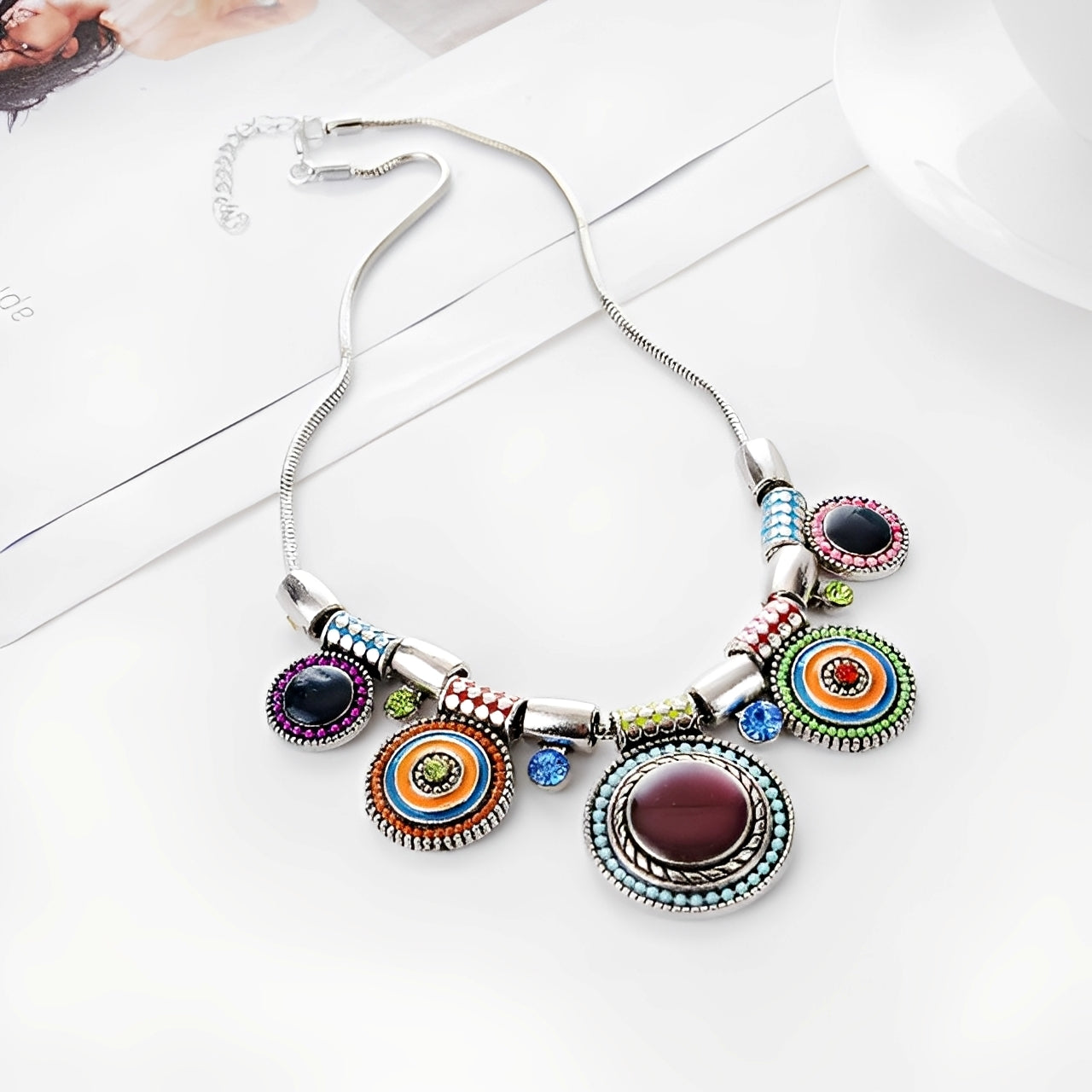 Milly – Elegantes Ethno-Halsband
