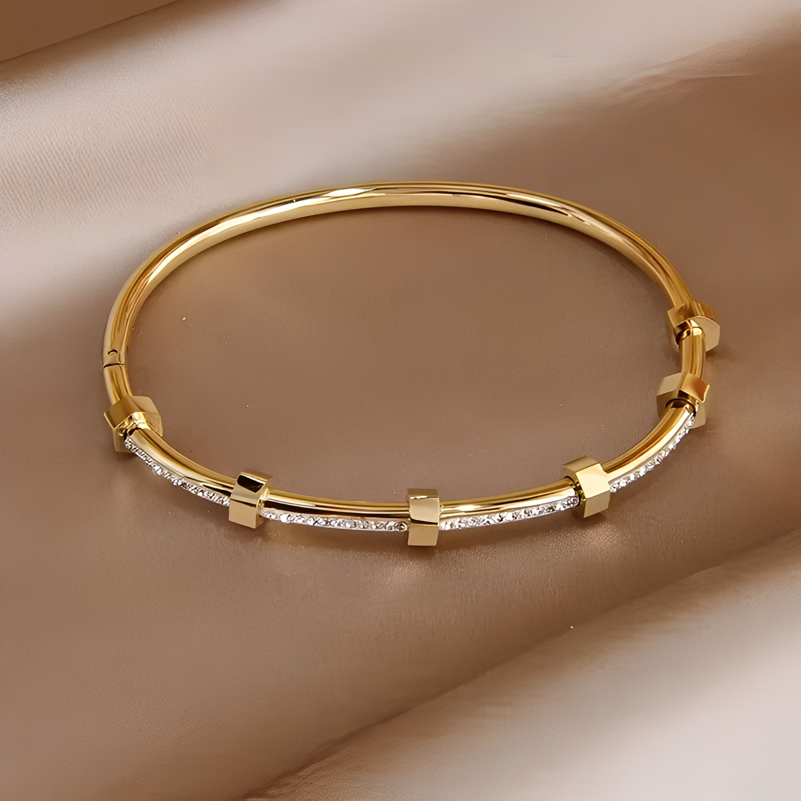 Amy – Armband Gold Glänzend