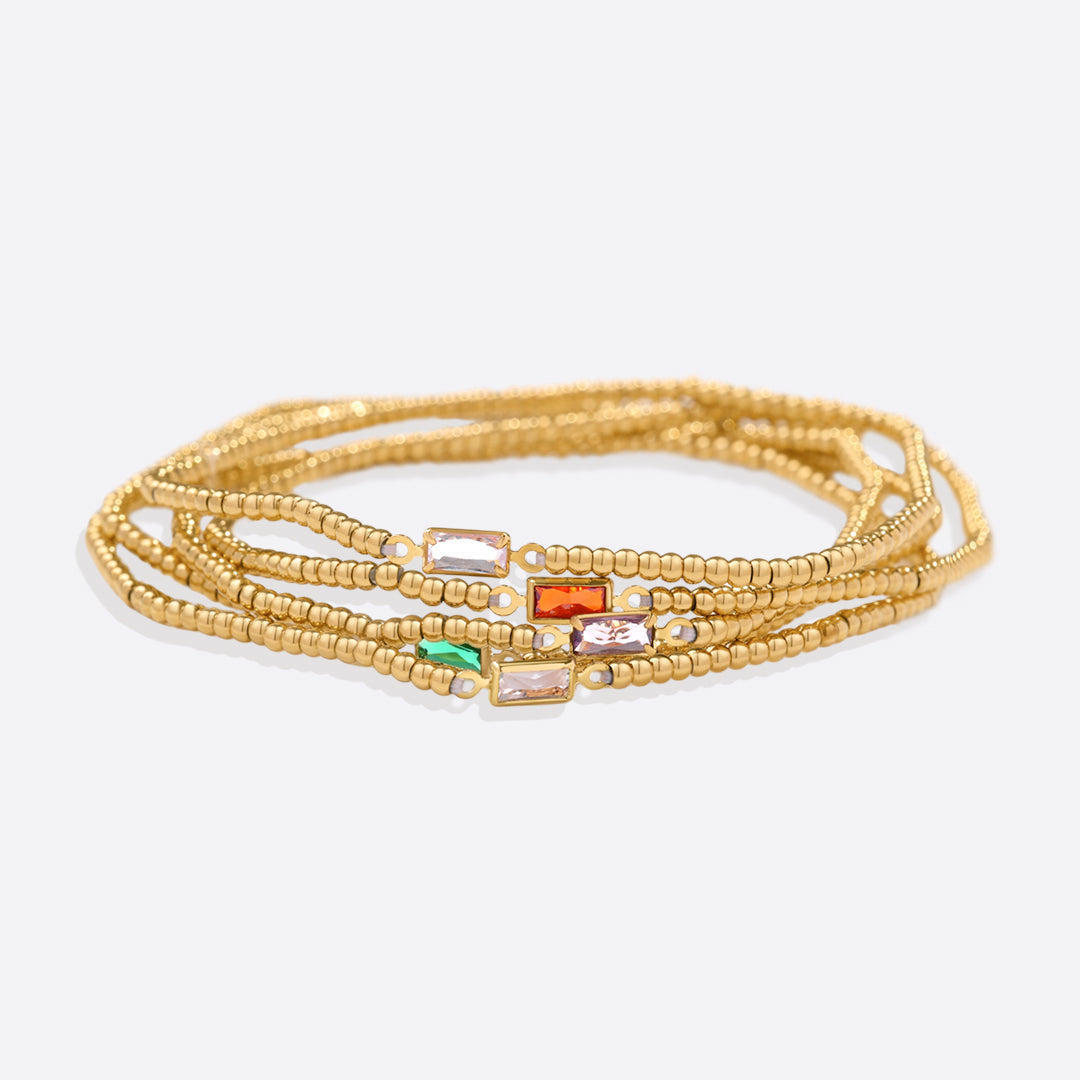 Aitana – Armband Gold mit Geburtsstein