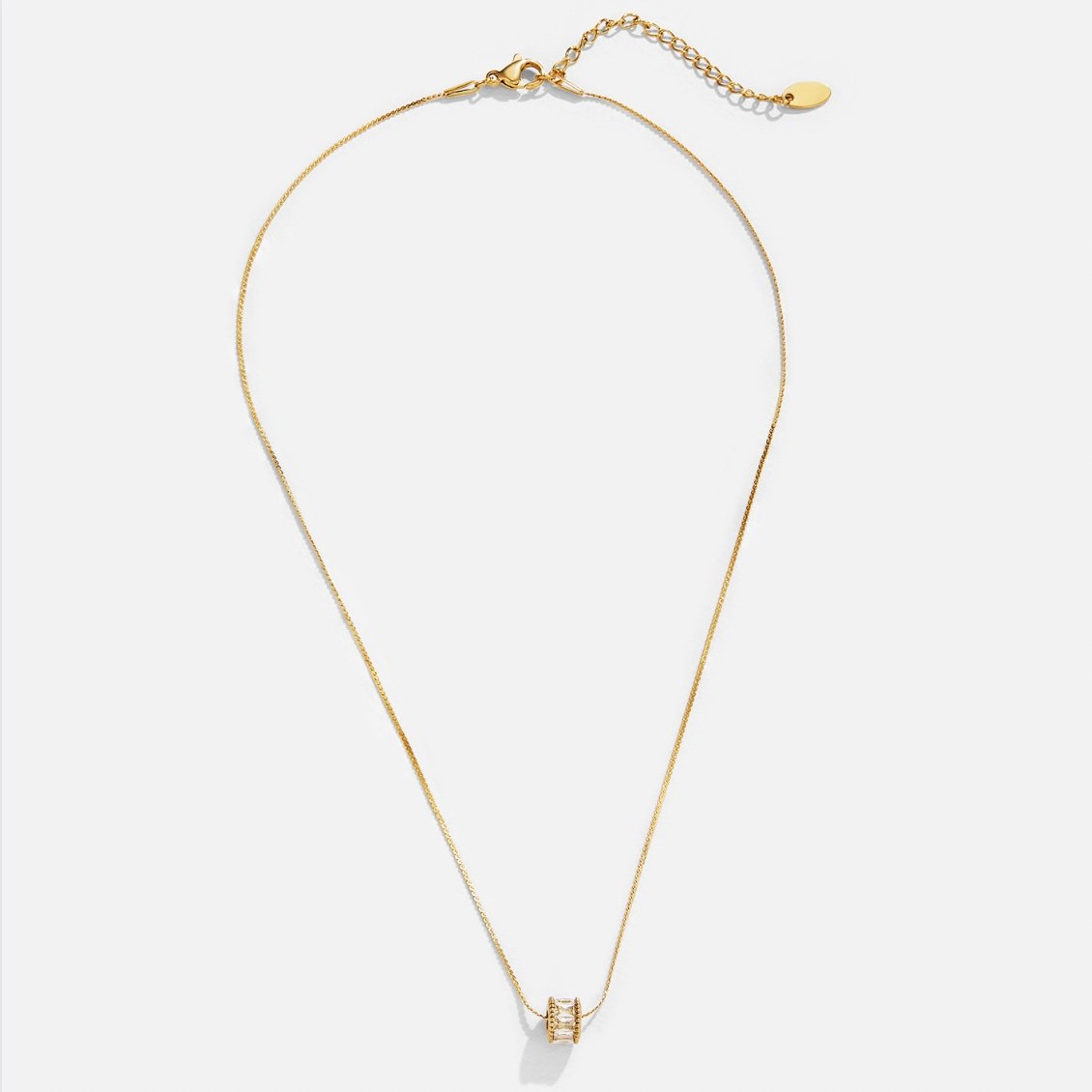 Gigi – Halskette Kristall in 18K Gold