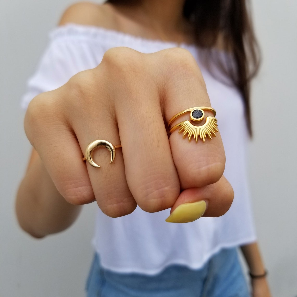 Sonnenstrahlen Ring - Rising Sun Ring