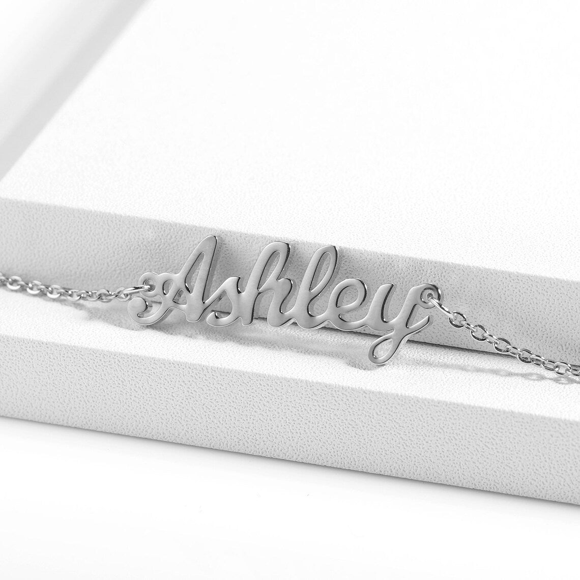 Gold Personalisierte Namens-Anklet - Fußkettchen mit deinem Namen