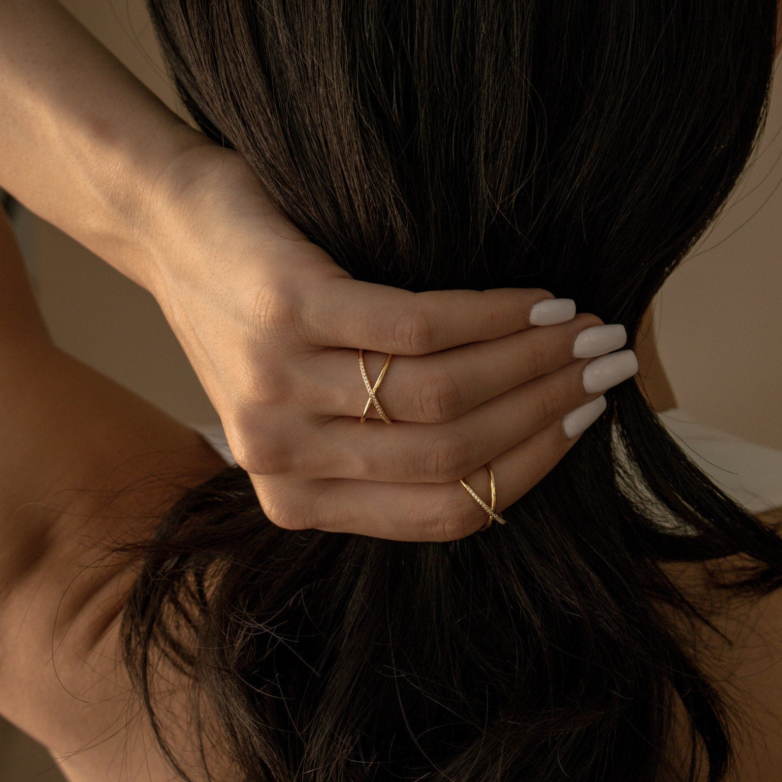 Zara – Luxus Pavé X Ring