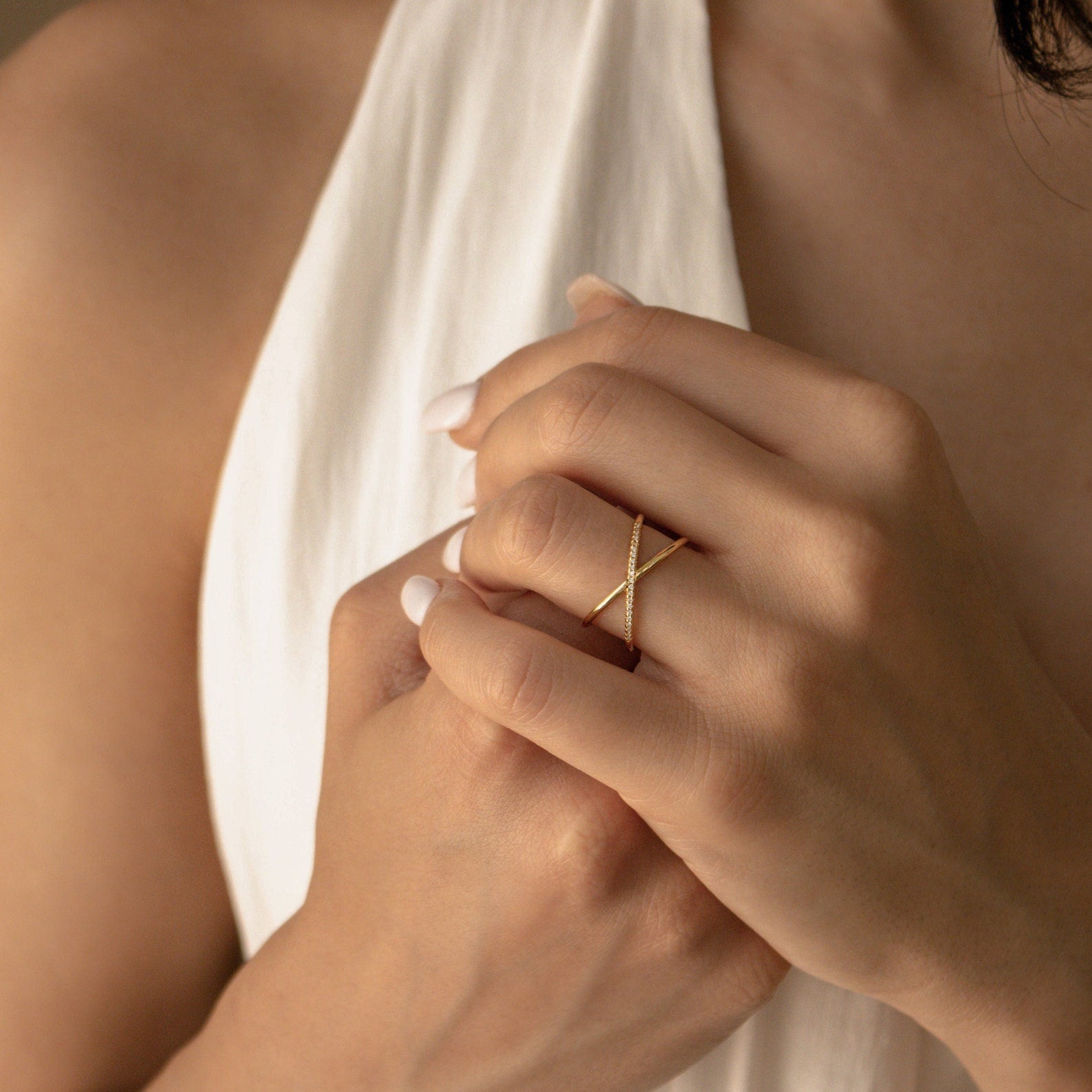 Zara – Luxus Pavé X Ring