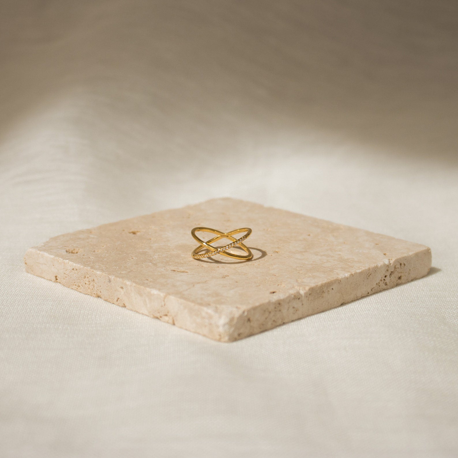 Zara – Luxus Pavé X Ring
