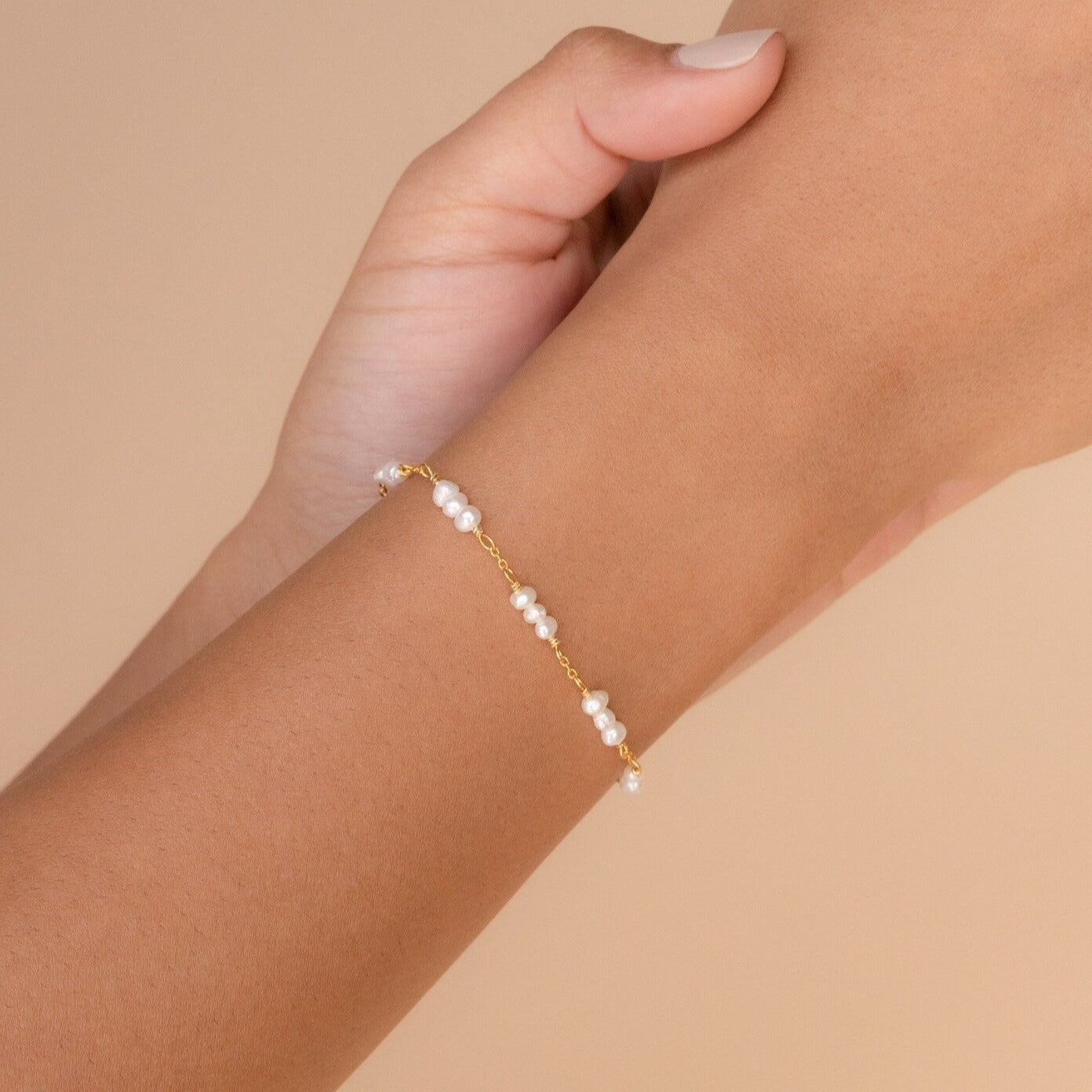 Hailey – Station Perlen-Armband