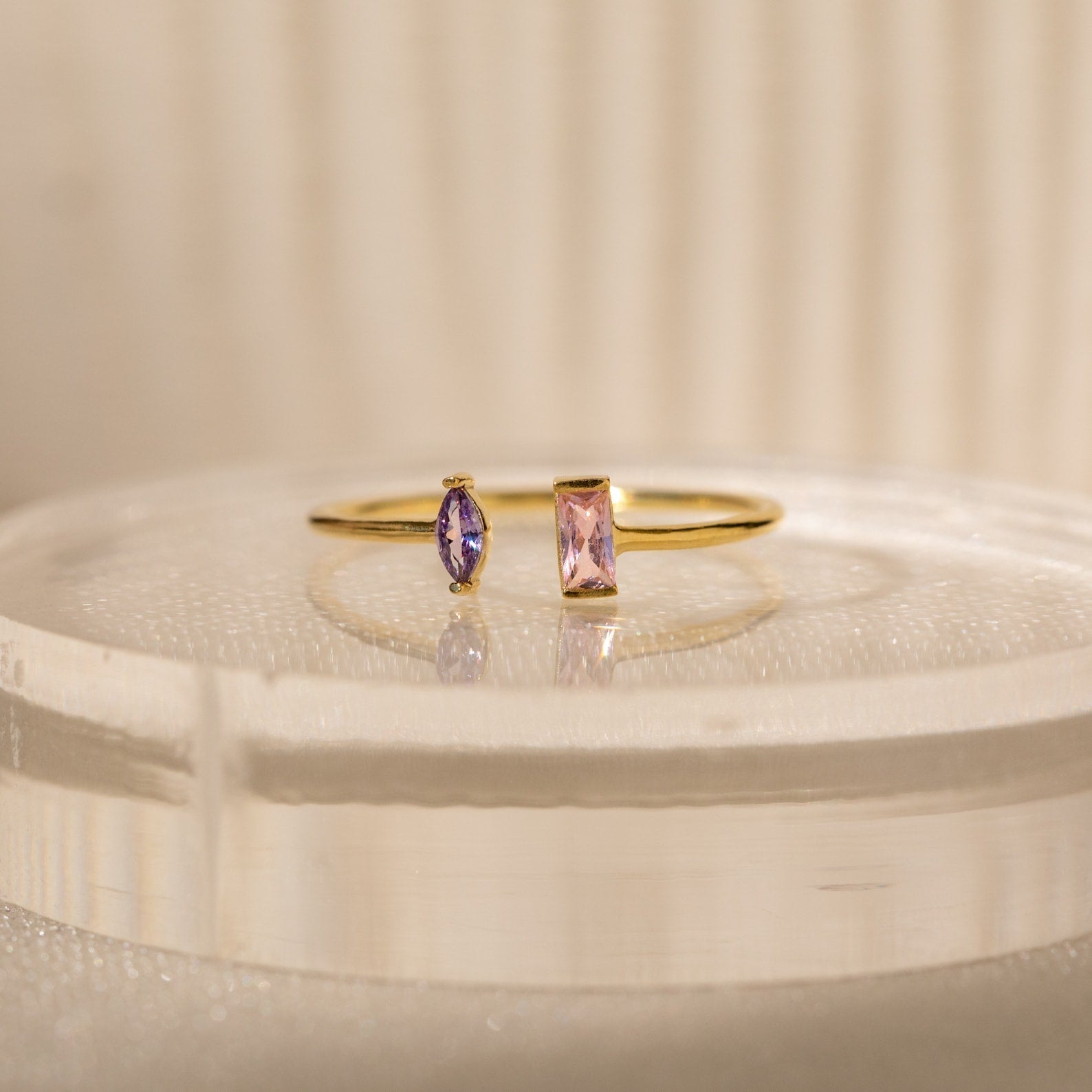 Diana – Ring Duo Marquise und Baguette