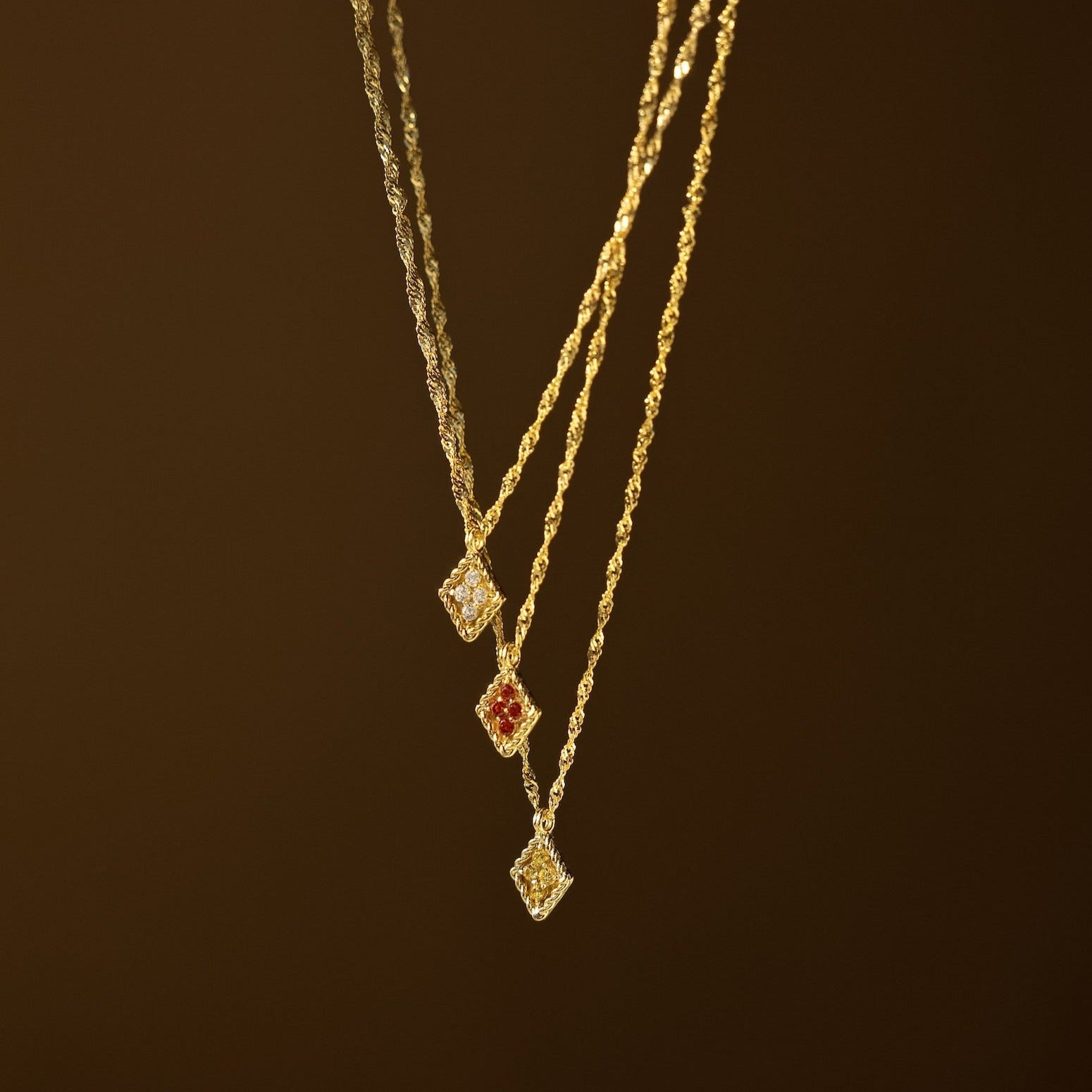 Aurelia – Halskette Diamant-Anhänger