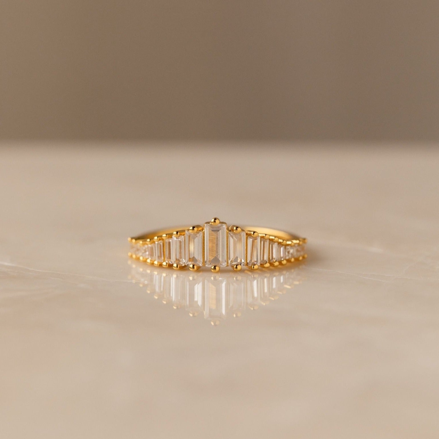 Julien – Diamantring im Art-Deco-Stil
