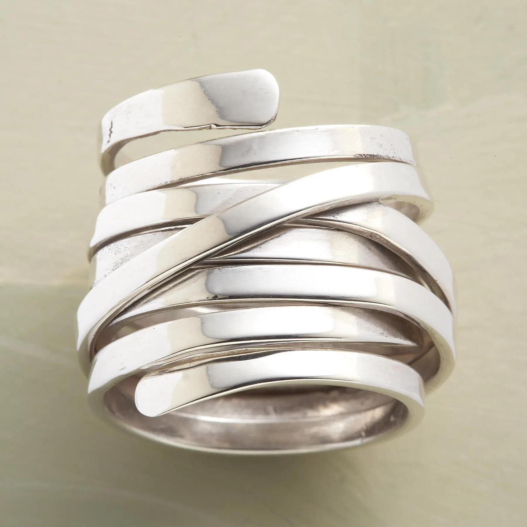 Bliss – Vintage Dicke Silberring