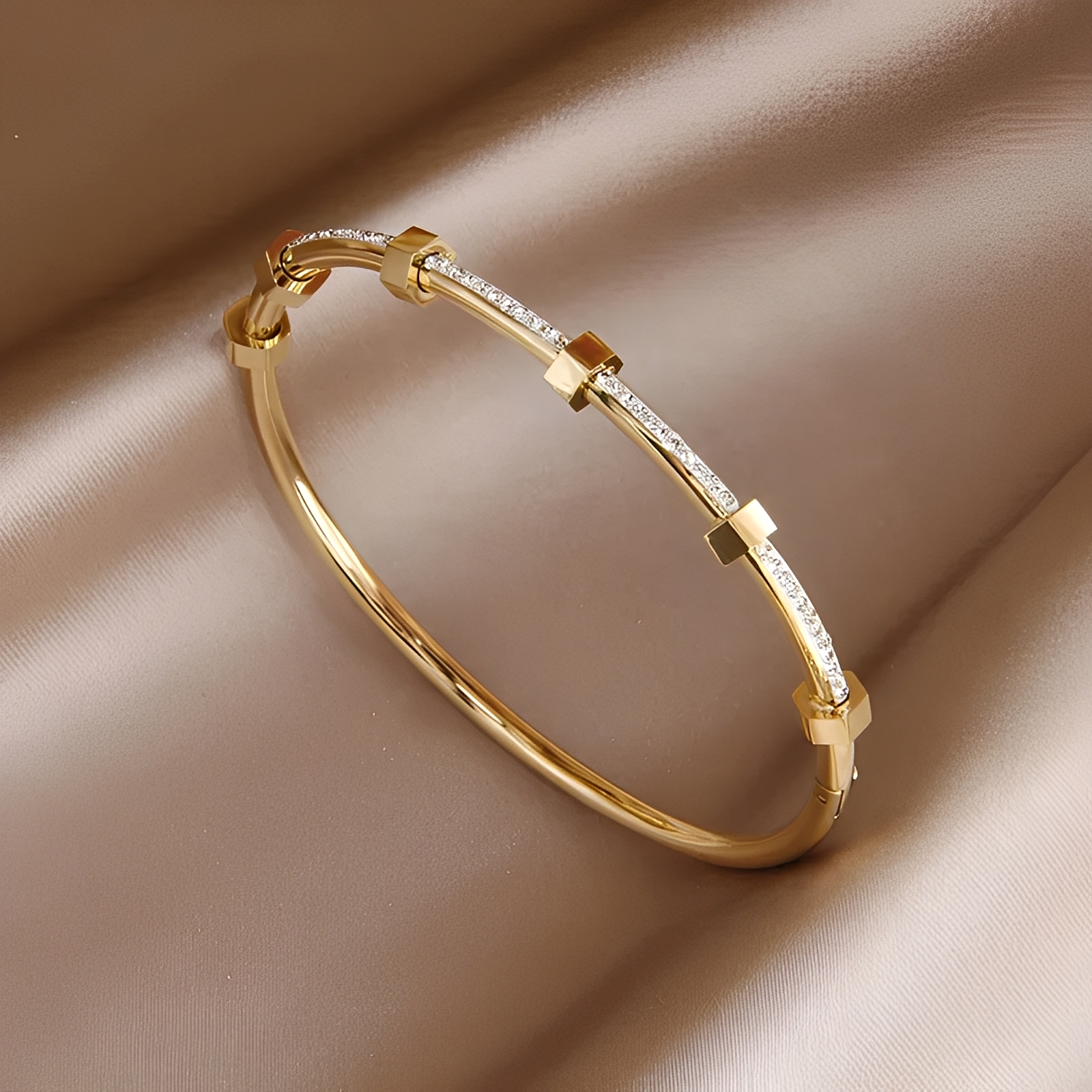 Amy – Armband Gold Glänzend