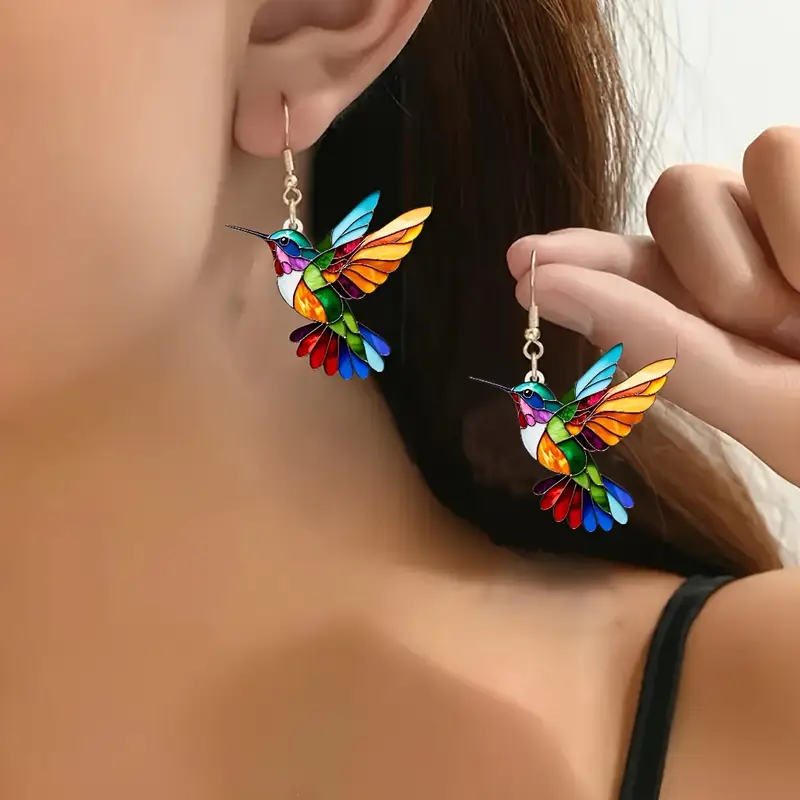 Lyz – Ohrringe Kolibri