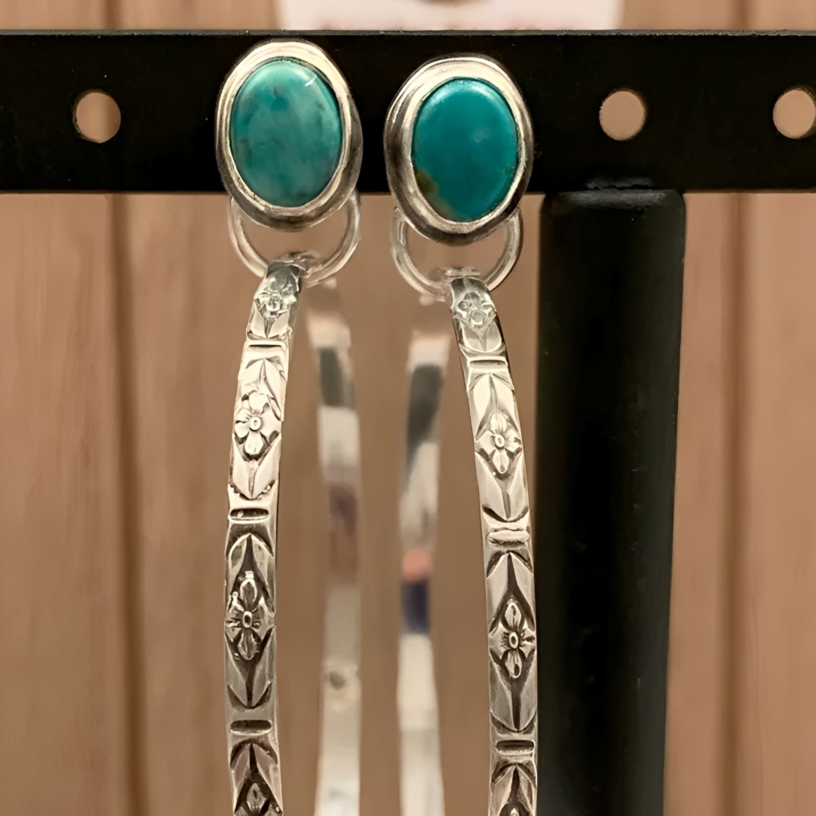 Issa – Ohrringe Boho Vintage mit Onyx