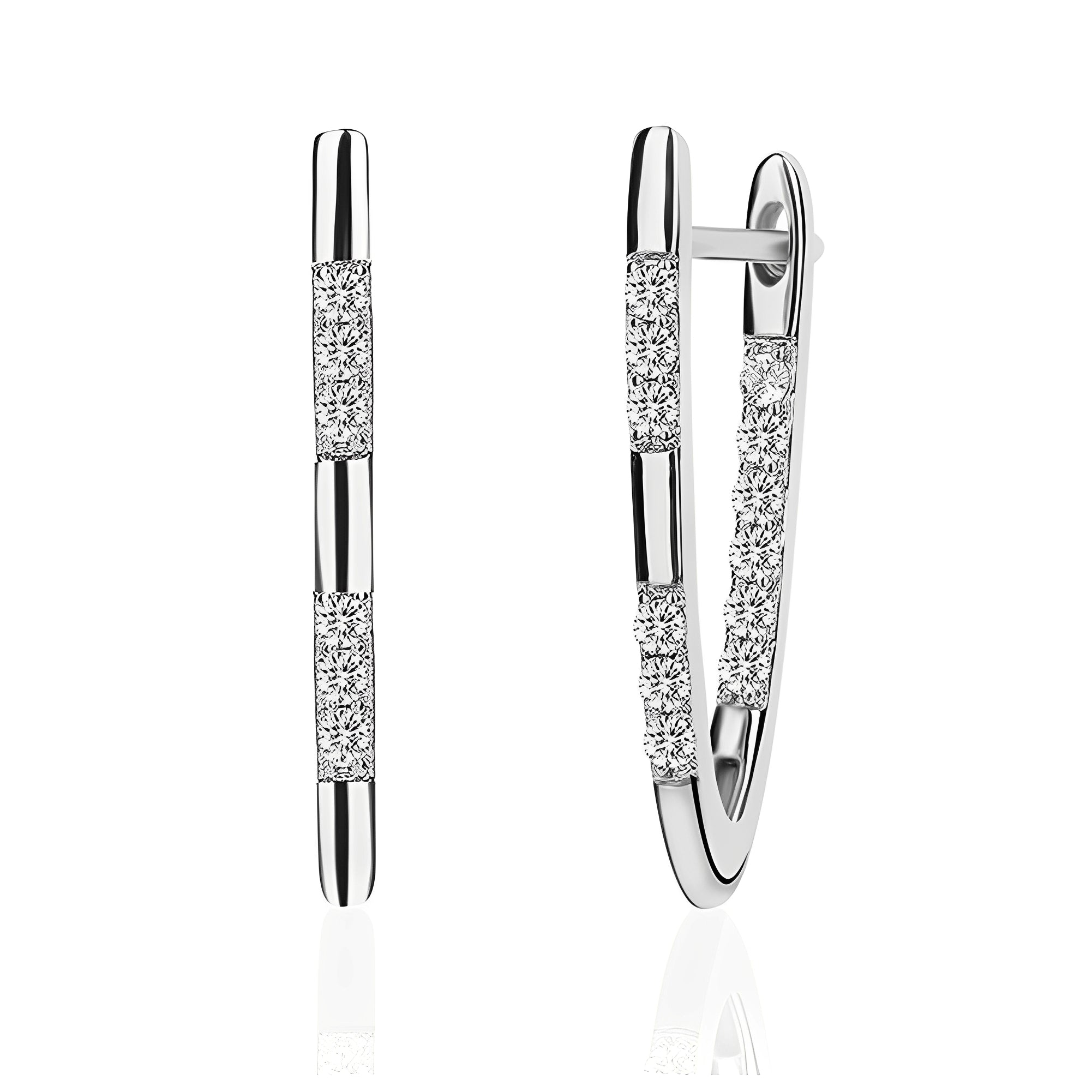 Leani – Elegante Zirkonia-Ohrringe in Gold