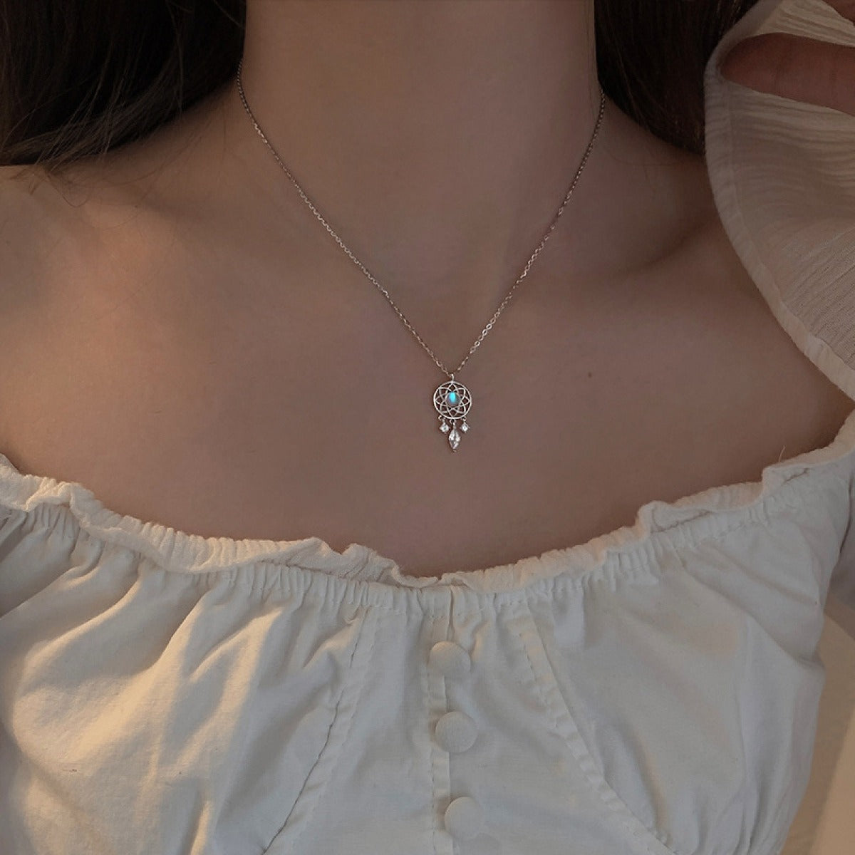Arianne – Kette Traumfänger Elegant