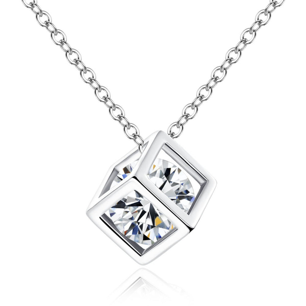 Xienna – Kette Geheimnisvoller Würfel Elegant