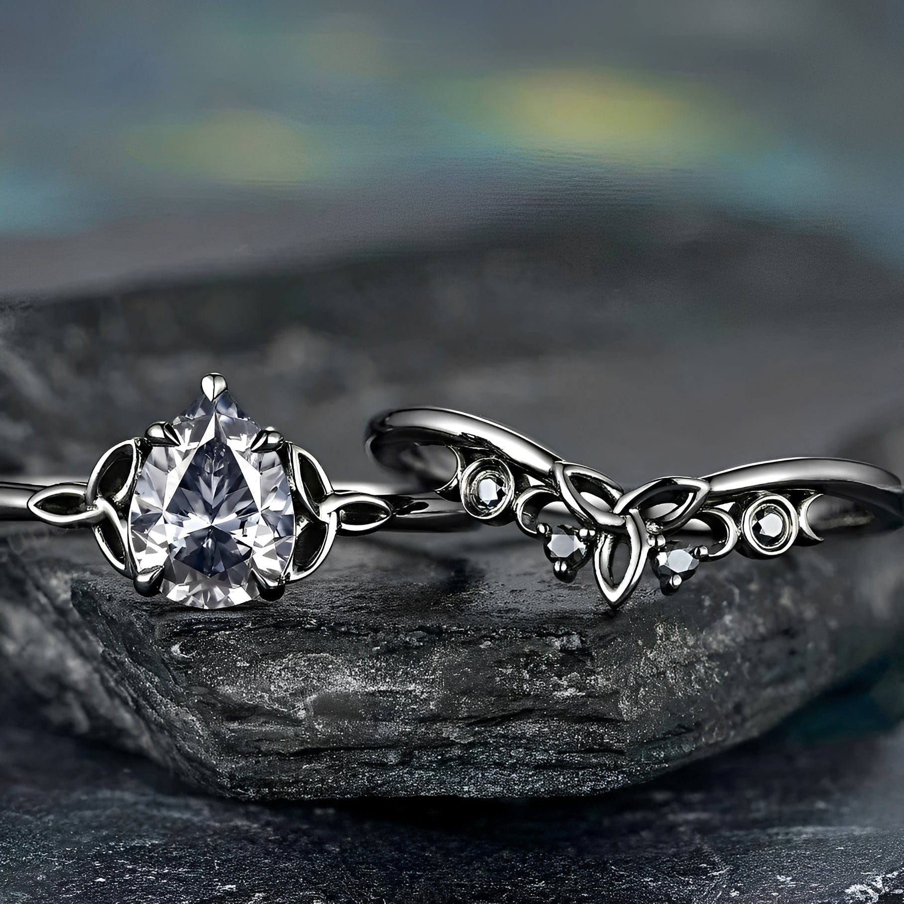 Dina – Überlagerter Diamantring