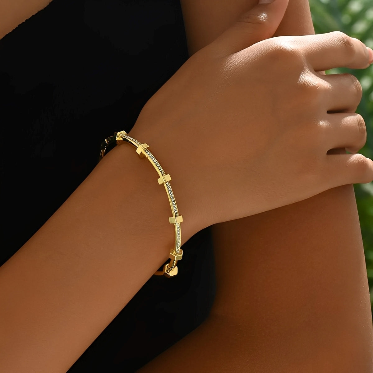 Amy – Armband Gold Glänzend