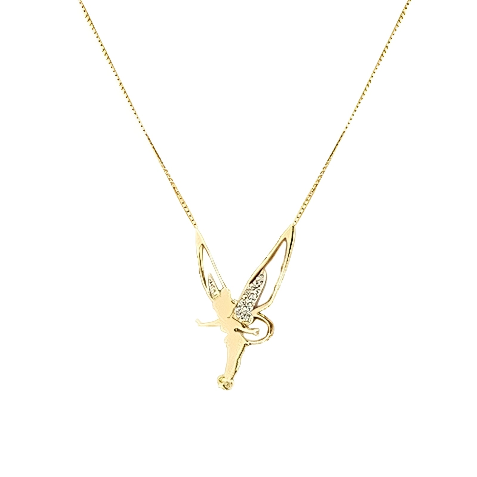 Jess – Elegante Feen-Halskette in Gold